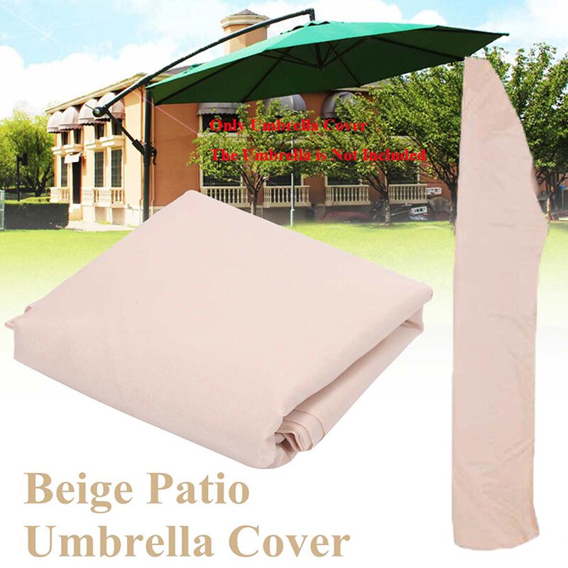Cubierta impermeable para lluvia al aire libre, sombrilla a prueba de polvo, colorida, con cordón, funda protectora contra el polvo, duradera