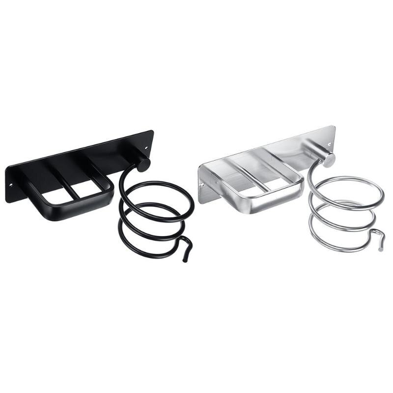 Hair Dryer Rack Drier Hanger Shelf Accessories Sto... – Grandado