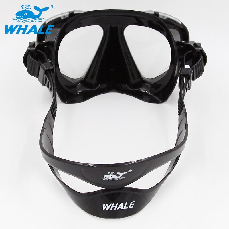 Hvalmærke scuba voksne dykkerbriller spearfishing scuba gear svømmemaske dykkerbriller dykkermaske udstyr