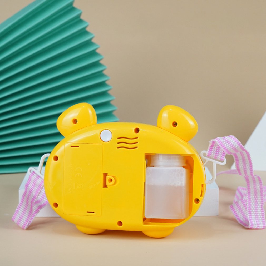 Trwała i praktyczna tygrysia elektryczna maszyna robić baniek mydlanych oświetlenie kamery muzyka dziecięca zabawka elektryczna maszyna robić baniek mydlanych