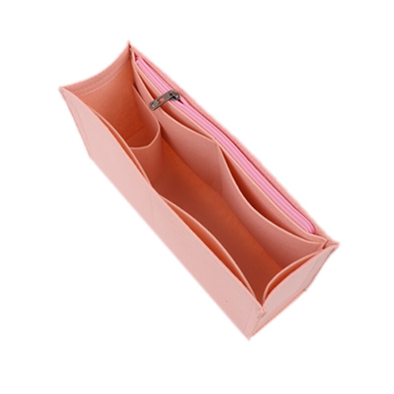 Til kelly 25/28/32 håndtaske makeup taske organisere lynlås taske indsats base shaper filt toiletartikler opbevaringstasker rejse kosmetik taske pige