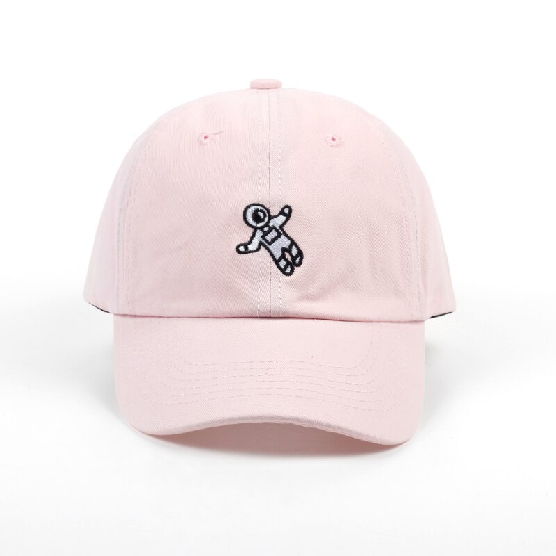 Unisex Mode Dad Hoed Astronaut Emberoidery Baseball Cap 4 Kleuren Beschikbaar Goede Snapback Hoeden Hoed Caps: Roze