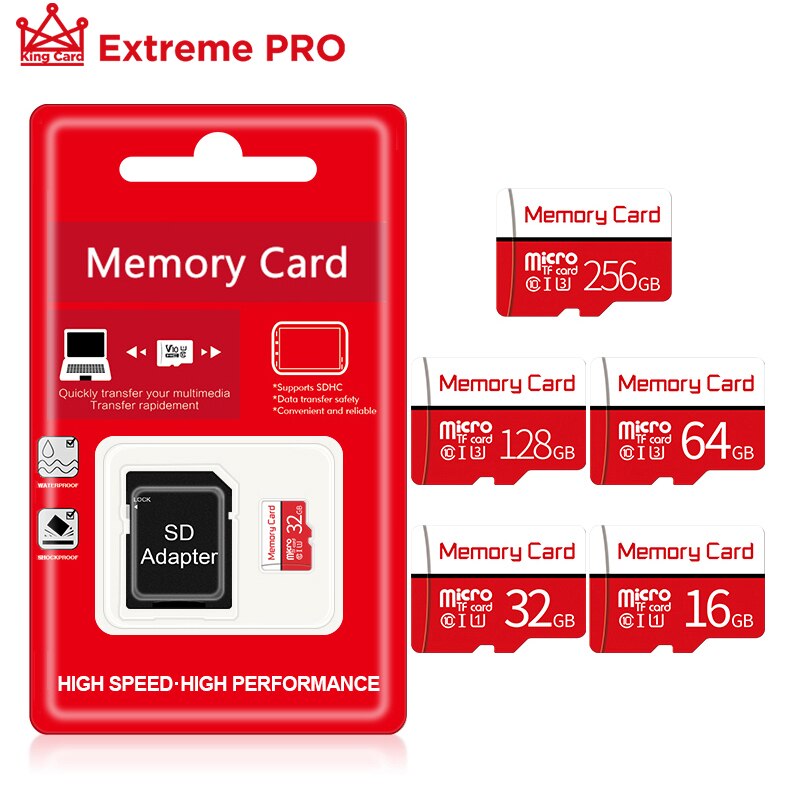 Hoge Snelheid Micro Sd Card 16Gb 32Gb 64Gb Microsdxc/Sdhc Class 10 Flash Geheugenkaart Micro Sd 32gb Sdcard Voor Smartphone/Camera