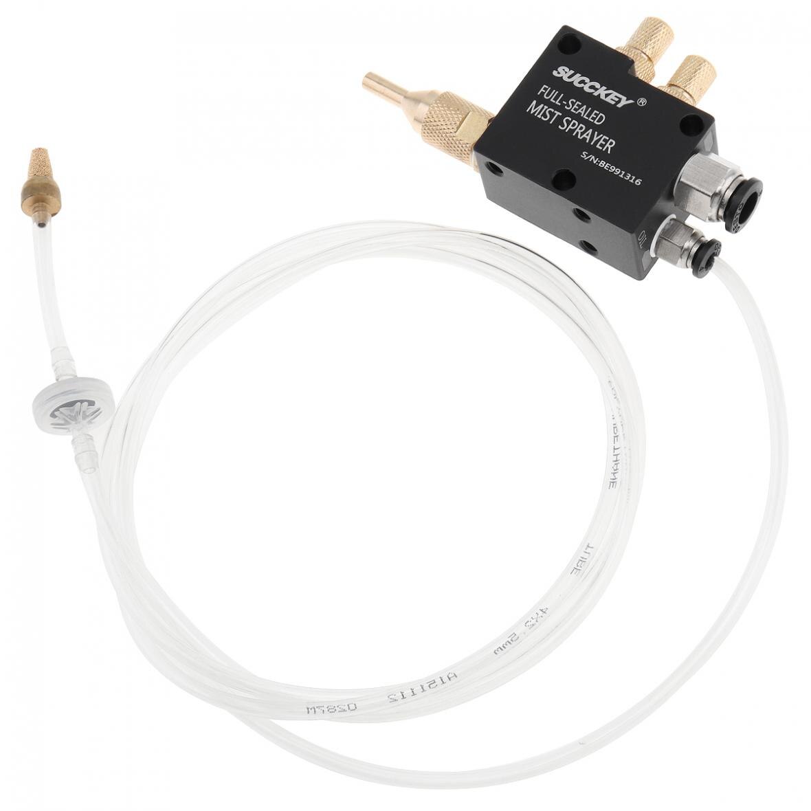 Precisie Mist Koelvloeistof Smering Spray Systeem Met 1.5M Flexibele Pijp En Terugslagklep Metalen Snijden Graveren Cooling Machine