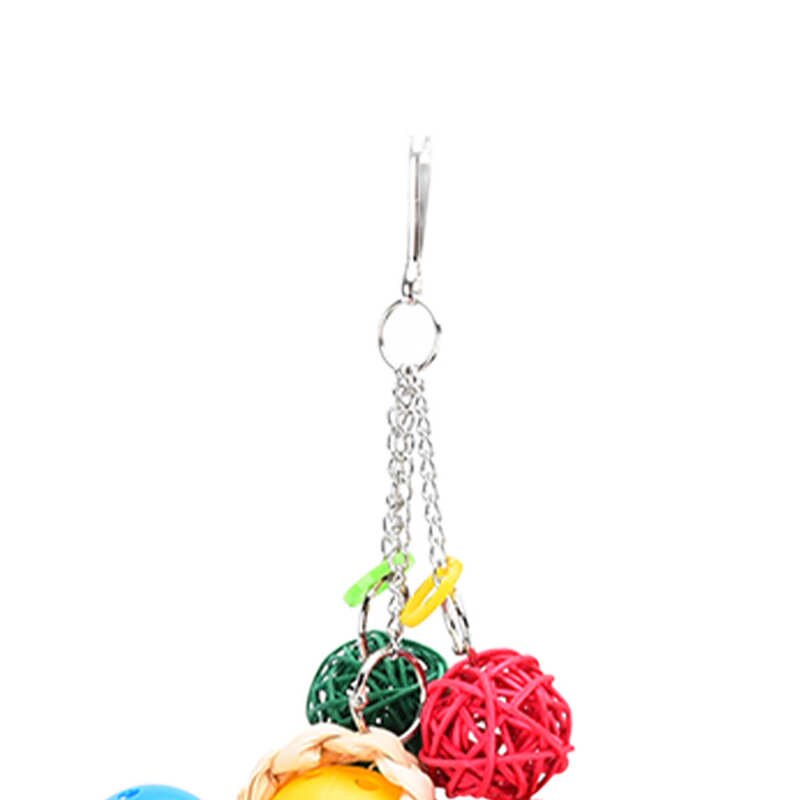 Vogel Opknoping Swing Maïs Blad Materiaal Papegaaien Schommel Speelgoed Voor Papegaaien Voor Huisdier Vogels