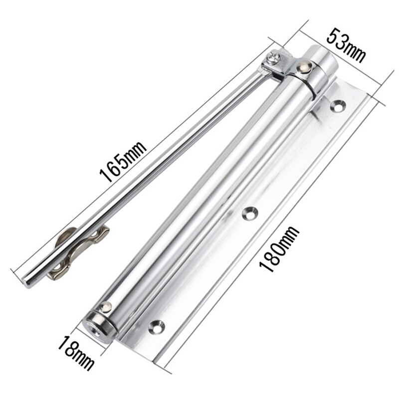 Automatic Door Self-Closing Hinge Mute Easy to Rebound No slotting Punching Free Door Closer Car Styling