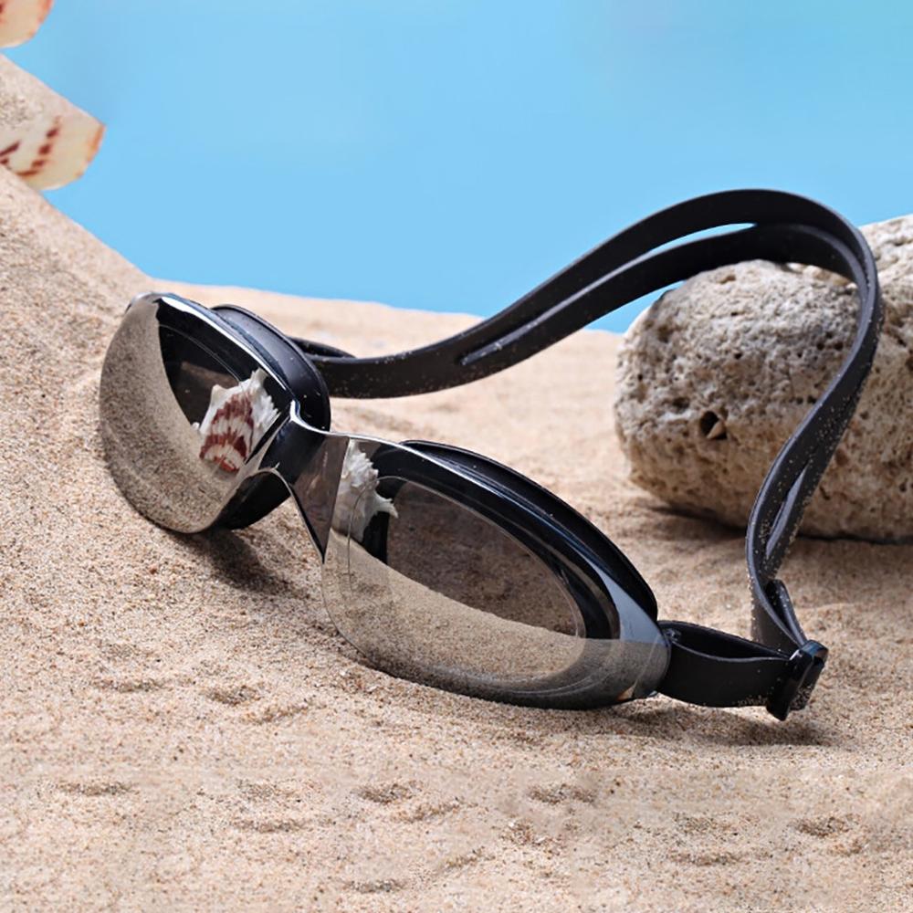 Verstelbare 3D goggle Waterdicht Professionele Anti-fog Bril UV Bescherming HD Zwembril & xs