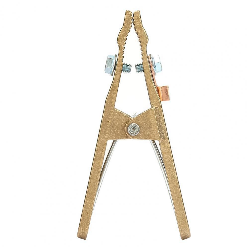 260A Welding Clamp, Heavy Duty Ground Clamp for Welding / Cutting / Electrical Operation Cable, Full Copper Body