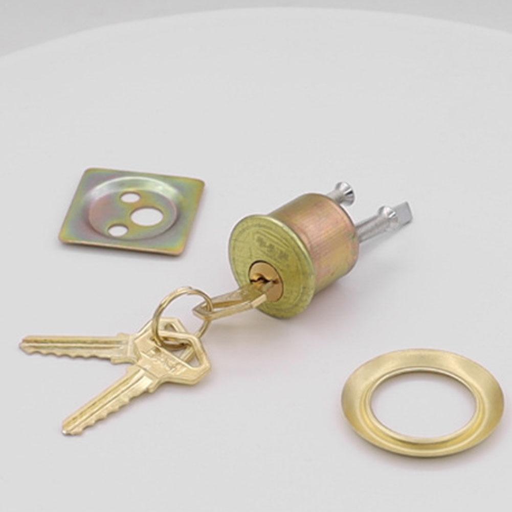 Steel Entrance Passage Door Lock With Key For Home Hotel Bedroom Living Room Bathroom Round Door Handle Door Knob Lock