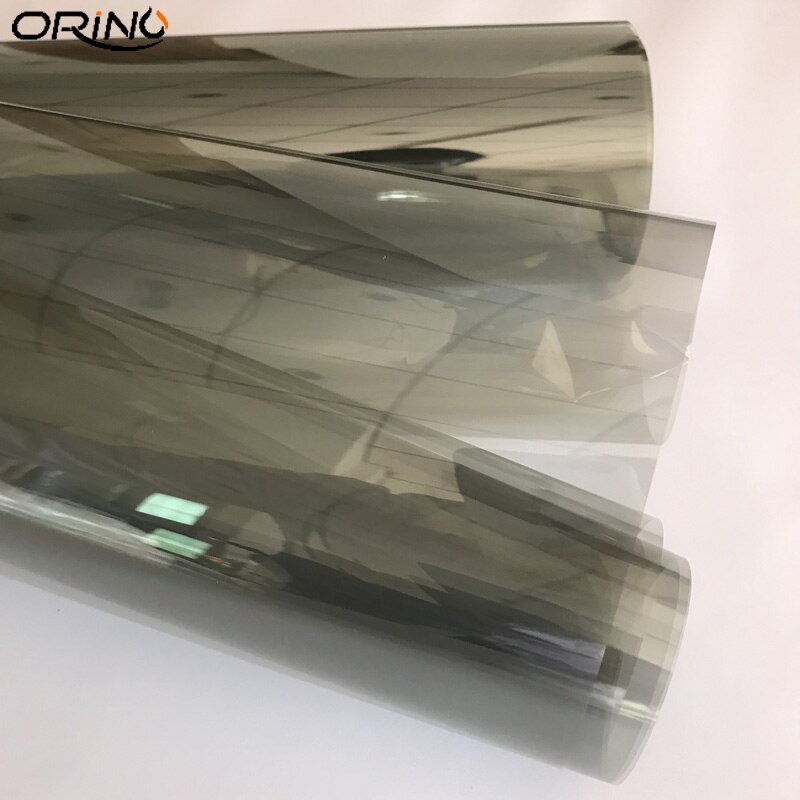 50cmx300cm Grey Car Window Tint Film Glass VLT 70% Roll 1 PLY Car Auto House Commercial Solar Protection Summer