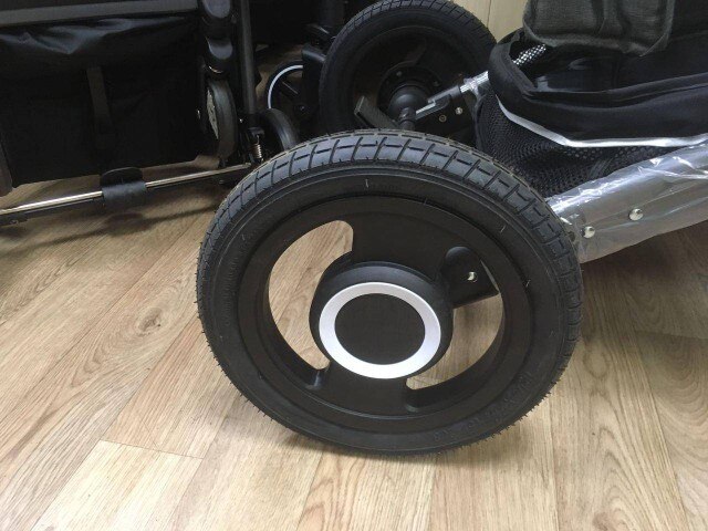 baby stroller accessories front wheel rear wheel belecoo Q3 wisesonle 739 Anershi A986 special rubber front solid wheel: Purple