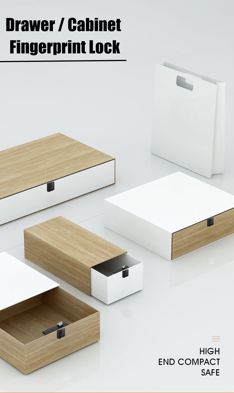 Smart Drawer Lock Fingerprint Lock Files Cabinet Lock Storage Cabinet Cabinet Door Fingerprint Lock Furniture Smart Lock