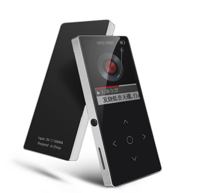 BENJIE Bluetooth MP4 Spieler Lautsprecher 16GB Verlustfreie Musik-Spieler mit 1,8 zoll Bildschirm Unterstützung FM SD Karte USB Walkwan: Silber