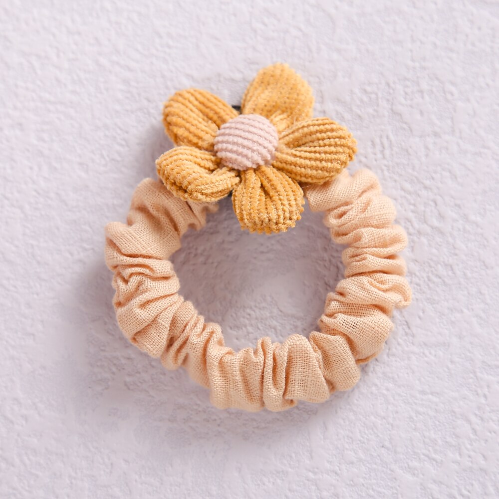 Baby Hair Rubber Bands Flower Girls Ponytail Holder Elastic For Children Scrunchie Infant Hair Accessories Korean Style: 9