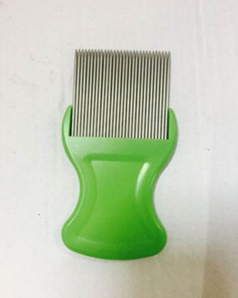 Newest Popular Lice Dirt Comb Steel Eggs Tooth Hair Brushes Remover Lice Dirt Dust Flea Portable Pet Flea Egg Pet Supplies