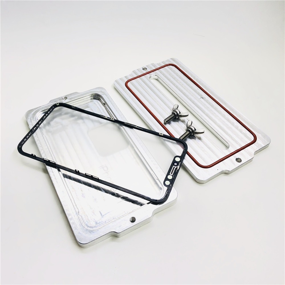 Stampo per telaio Novecel per iPhone 12mini 11 12pro X Xs Max posizione della cornice in vetro LCD e dispositivo di riparazione del telefono cellulare laminato