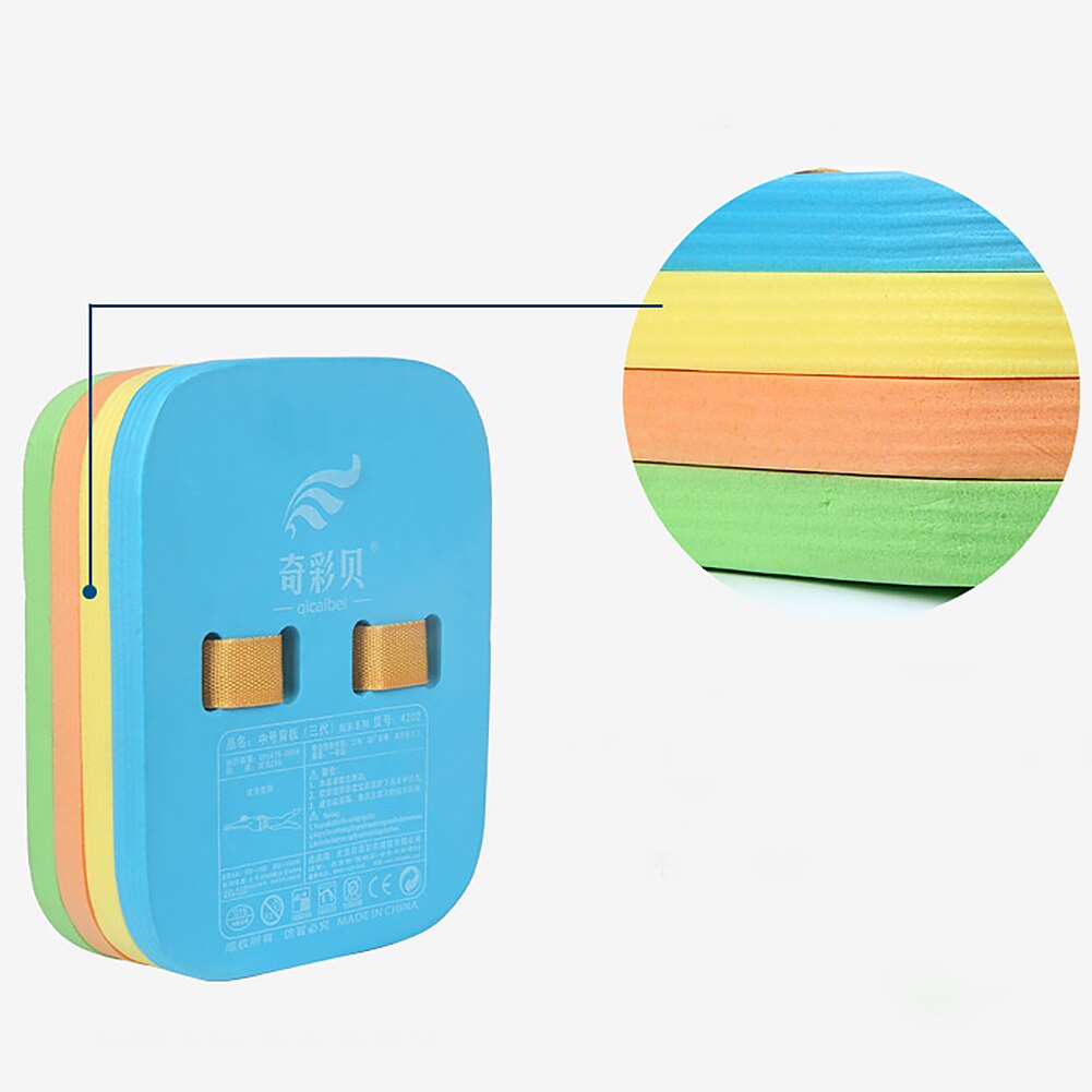 Fyrkantig hållbar bärbar träningsspark utomhus barn vuxna nybörjarsim eva flytande tallrik