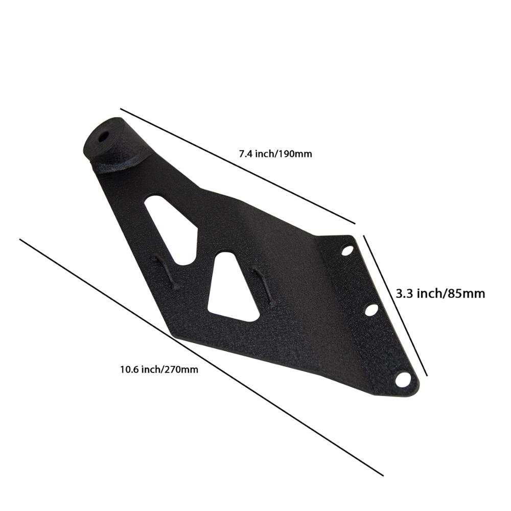 Upper Windshield Roof 50" Curved LED Light Bar Mounting Bracket For Dodge Ram 1500 2002 2500 3500 2003 Lightbar Holder