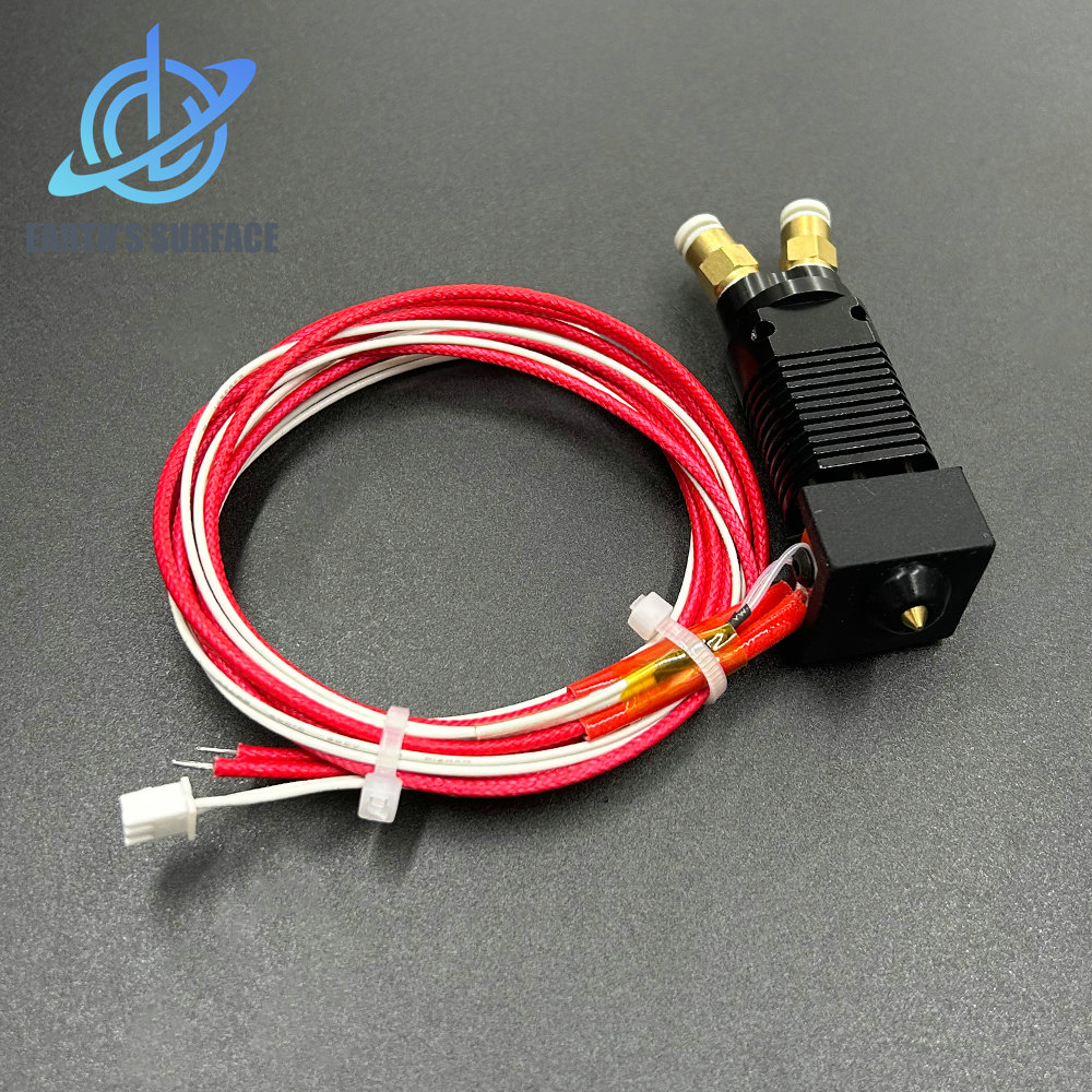 DB-MK8 extrusora Hotend kit J-Head End Kit 0,4mm/1,75mm para V5 Ender3/V2 CR10/CR10S/Pro 2 en 1 Hotend Kit pieza de impresora 3D: Verde