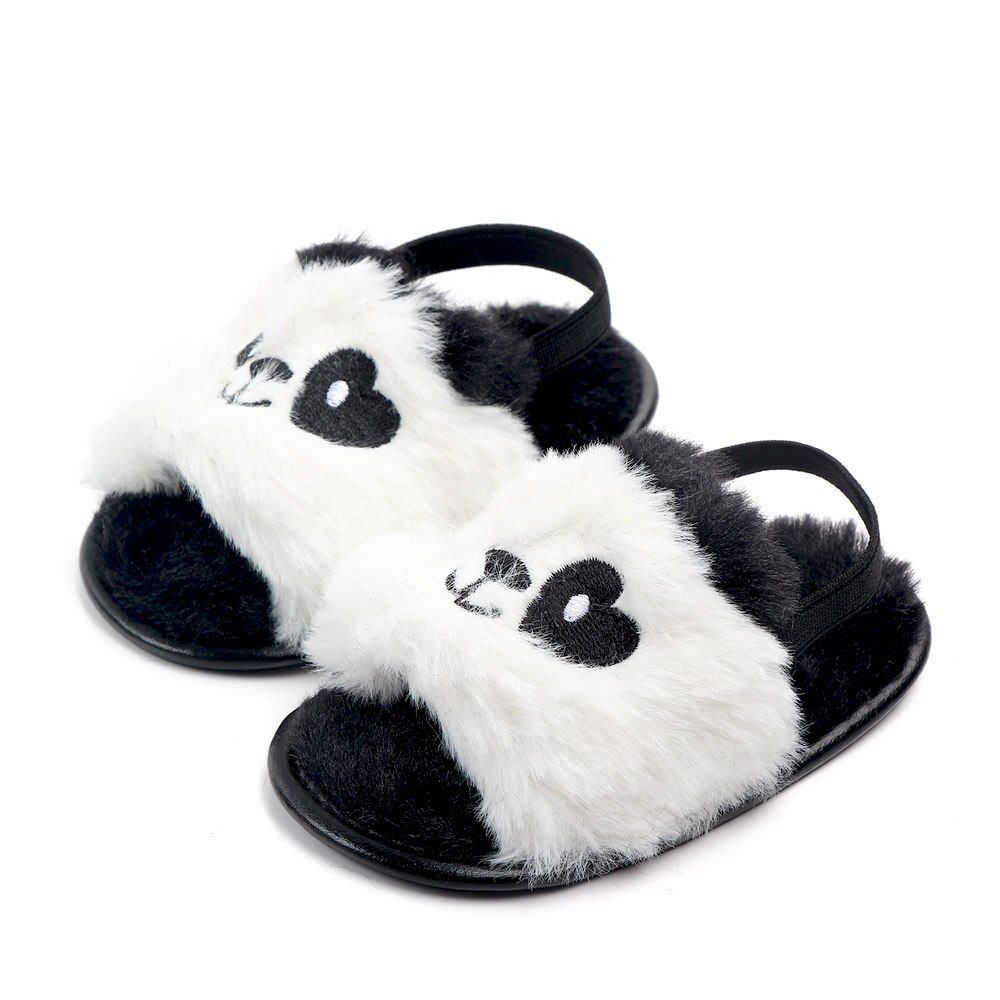 De behårede babysandaler sko blød sål baby pige sko casual baby pige sandaler sko: A2 / 7-12 måneder