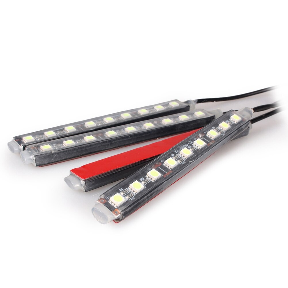 Ice Blue Car Interior Under Dash Decorative Atmosphere Strip LED Footwell Lights