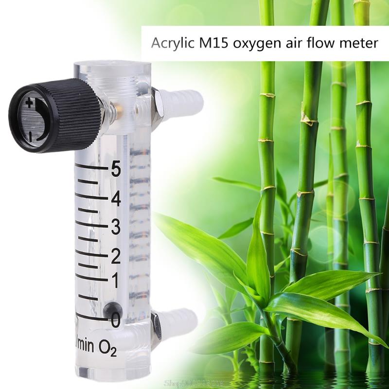 Gas Regulator LZQ-3Flowmeter 0-3LPM Flow Meter with Control Valv-e for Oxygen/Air/Gas AR08 22
