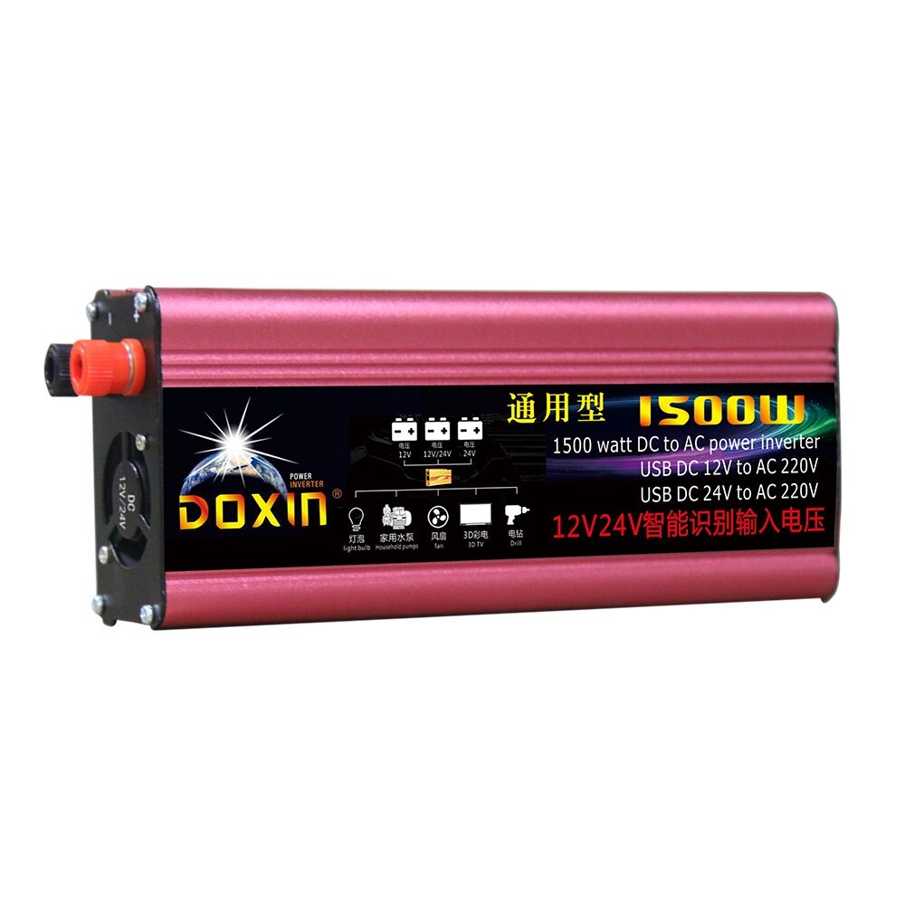 1500W 12V/24V General Inverter DOXIN Vehicle Power Converter 220V 110V Household