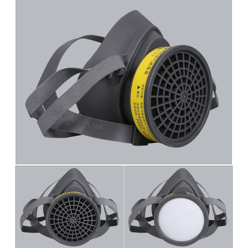 Filtro respirador de algodón para mascarilla, piezas de aislamiento de Gas