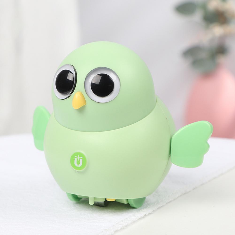 Pollo oscilante eléctrico, polluelo de juguete magnético de plástico con dibujos animados para el hogar
