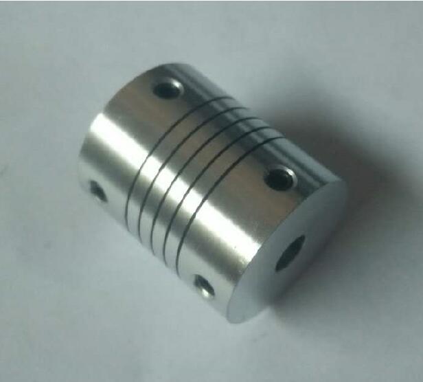 2 pz dott 6mm x 6.35mm giunto Elastico filo avvolgimento del filo accoppiamento codificatore accoppiatore D25 L30