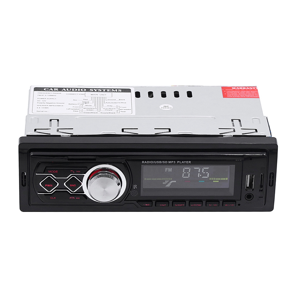 12V Fm Radio récepteur stéréo Mp3 Wma Wav Flac voiture