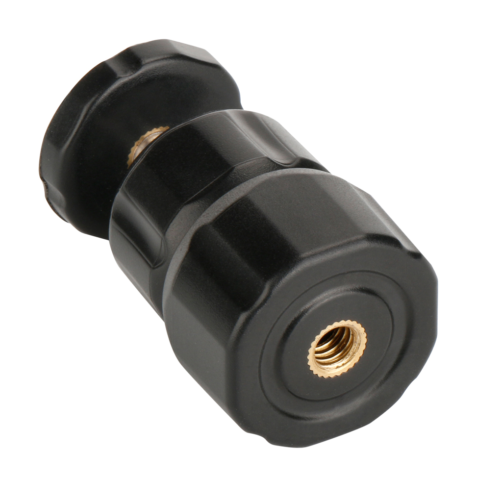 Ulanzi U-20 abs mini tripé bola cabeça 1/4 parafuso montagem ballhead girando 360 graus para câmera tripé smartphone tripé acessório