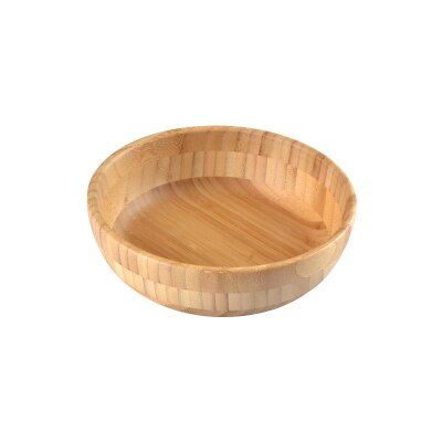 Bamboe Hout Europese Fruitschaal Ontbijt Snack Plaat Creatieve Persoonlijkheid Home Hotel Snacks Gedroogd Fruit Fruit Slakom Lade: M 20X6CM