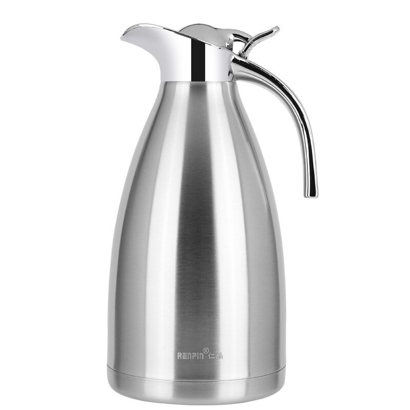 Thuis Outdoor Isolatie Waterkoker Rvs Grote Capaciteit Thermos 2L: 2