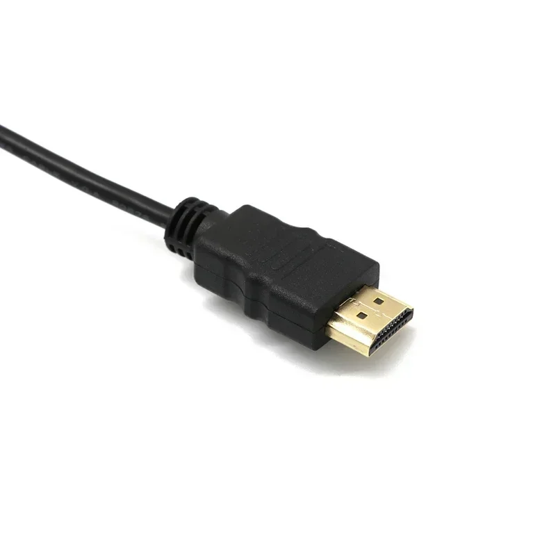 VGA To HDMI-15 Pin Video Cable Converter Adapter Full HD 1080P Converter Adapter Cable Computer Replacement Accessory