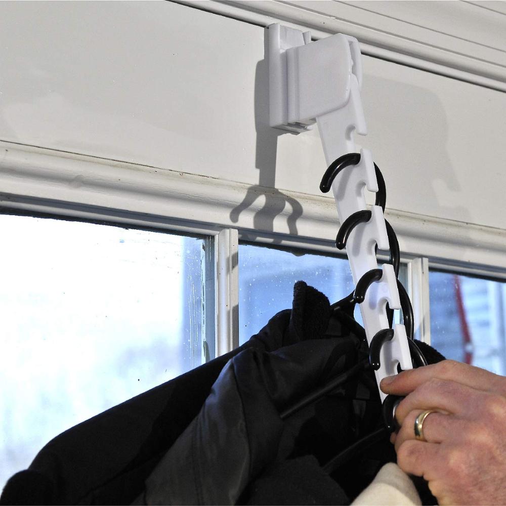 6 Pack Over Deur Hangers Multifunctionele Deur Haak Montage Twee Sized Deuren Voor Alle Ronde Het Huis Tv item