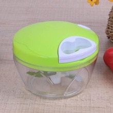 1Pc Manual Food Chopper Grinder Mincer Food Processor Shredder for Meat Fruit Salsa Pepper Onion Nut Hand-Powered Chopper Tool