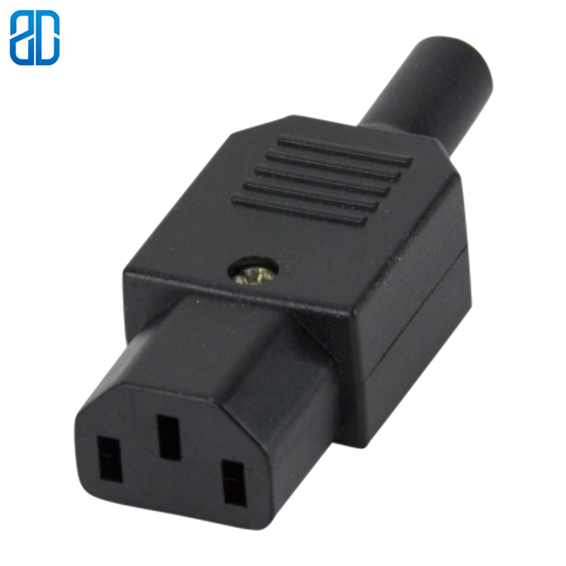 Zwart 16A 250V IEC320 C13 C14 man vrouw Plug Rewirable PDU UPS Bakje Power Kabel Bedrade Connector 3 pin AC Socket