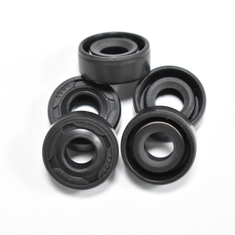 3 pieces Black Oil Seal Ring Replacements 7mm*8mm*18mm Radial Shaft Seal Ring Gasket Blender Spare Parts