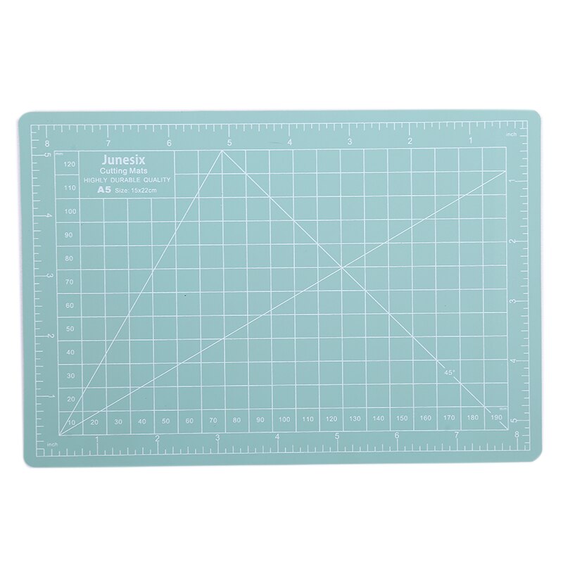 1pc A5 PVC Self Healing Cutting Mat Craft Quilting Grid Lines Printed Board: A2
