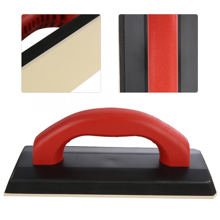 Goma de alta densidad para baldosas moldeadas, lechada, flotador, herramienta para azulejos, enlucido de pared