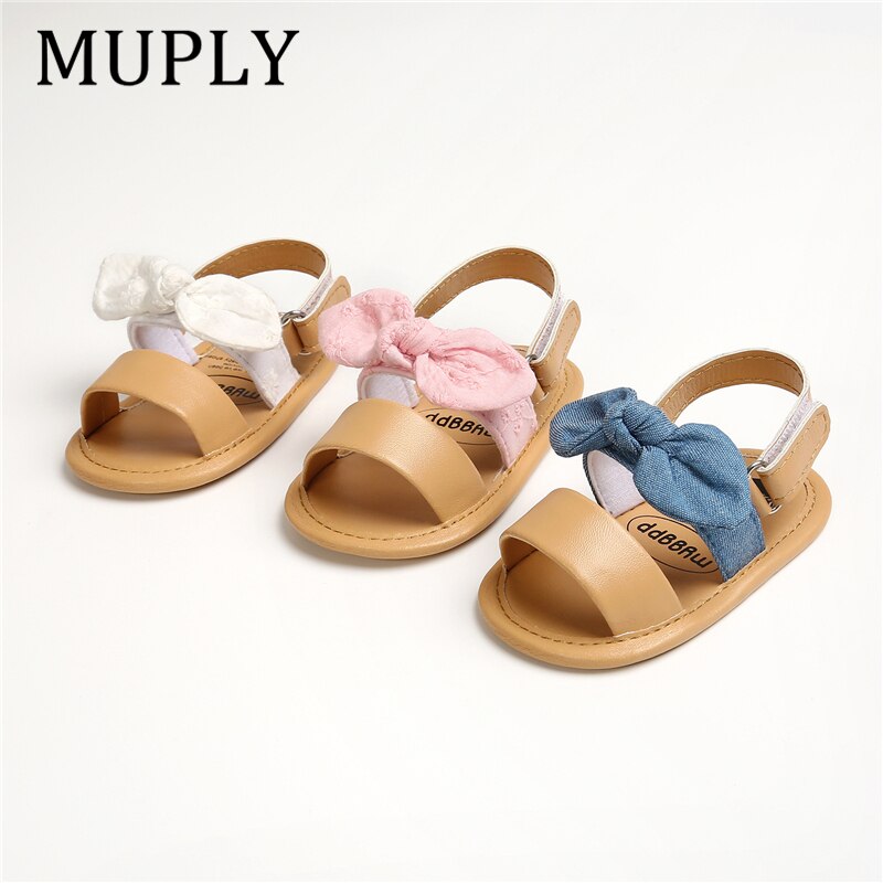 2022 Baby Zomer Sandalen Kleding Kids Baby Leuke Baby Schoenen Voor Pasgeboren Baby Meisje Schoenen Strik Party Prinses Strand Schoenen