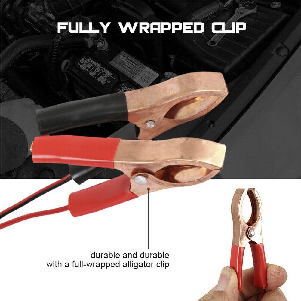 Car Battery Charger 12 V Portable Auto Trickle Beheerder Boot Motorfiets RV sw