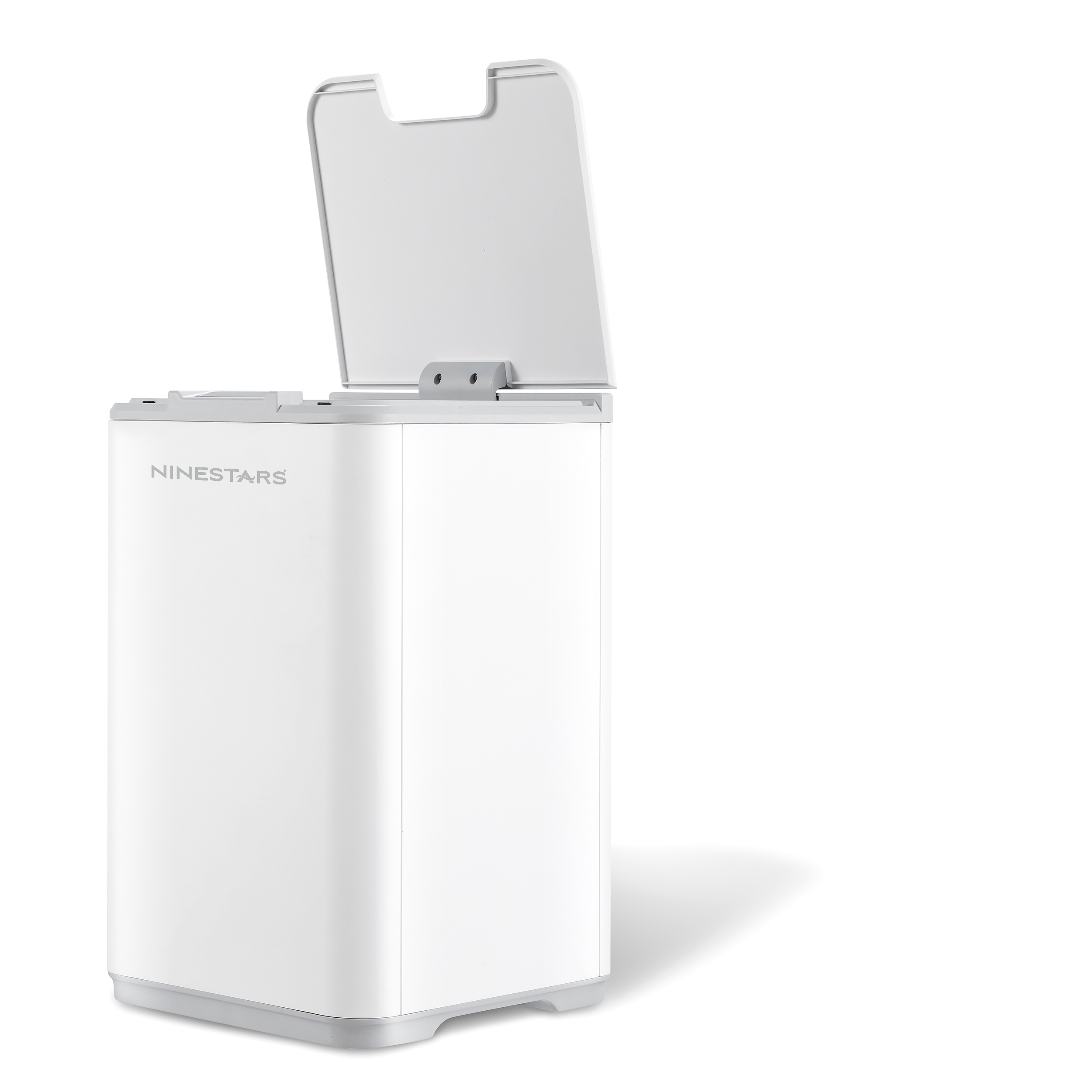 Ninestars 10L automatic trash can plastic waste bin