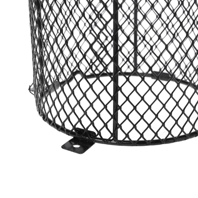 Reptile Heater Guard Heating Bulb Lamp Enclosure Cage Protector Metal Mesh Lamp Cover