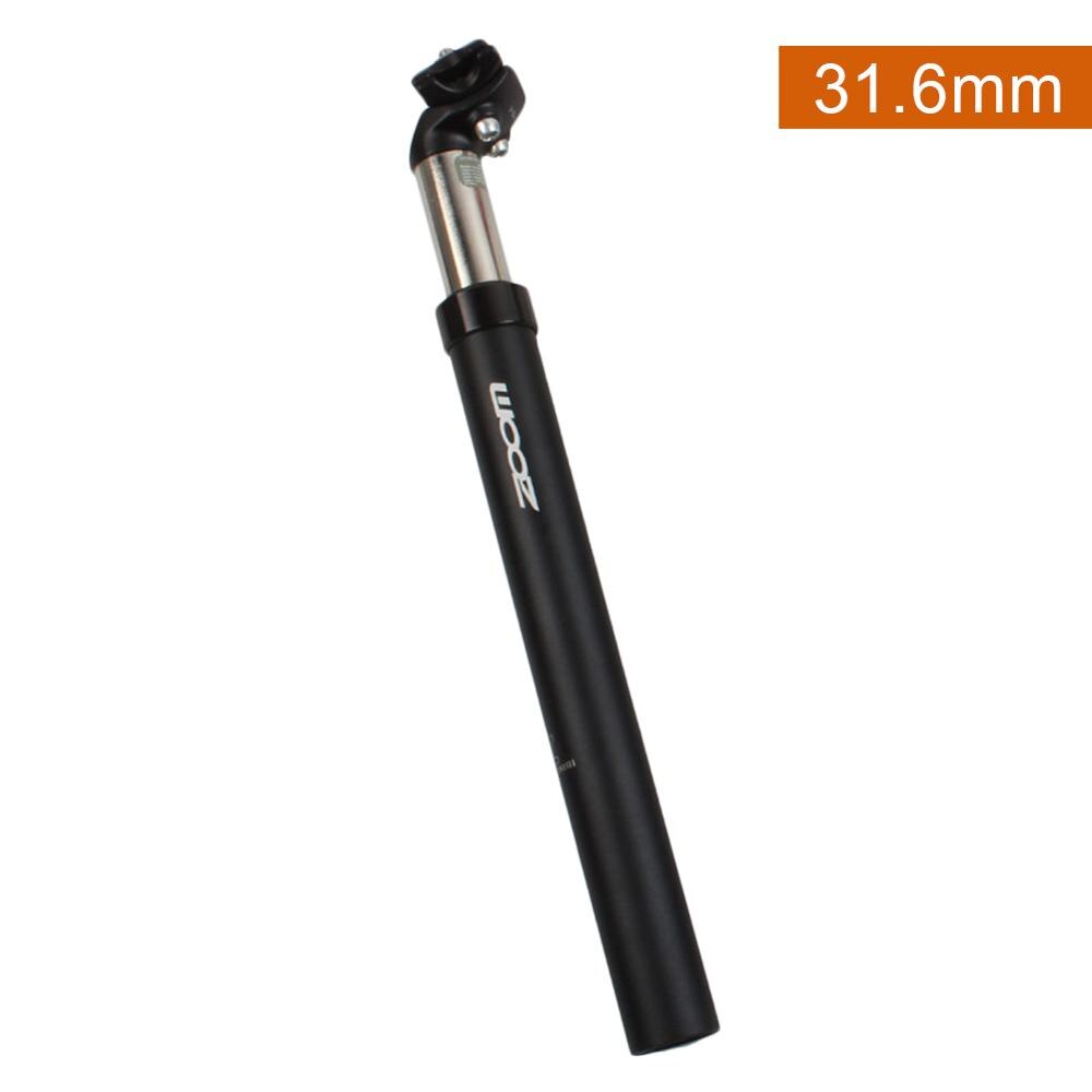 Tija de sillín para bicicleta de montaña, suspensión 350x27,2/31,6, poste de asiento de aleación de aluminio, material de aviación de alta resistencia: Black02