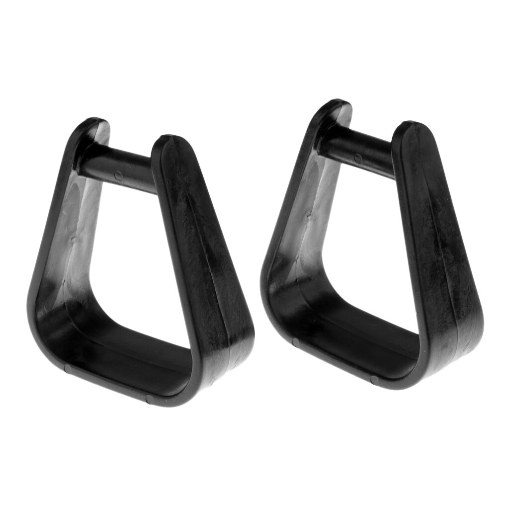 2 Stuks Duurzaam Kinderen Stijgbeugels Paardensport Paardrijden Gear Black