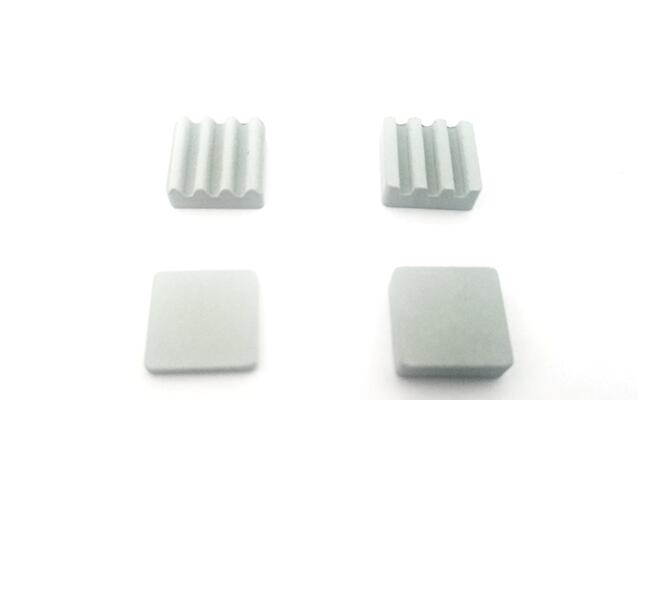 SiC heat sink thermal conductive plates micropore radiator 15*15mm Insulated Silicon Carbide Ceramic Sheet 50pcs/lot