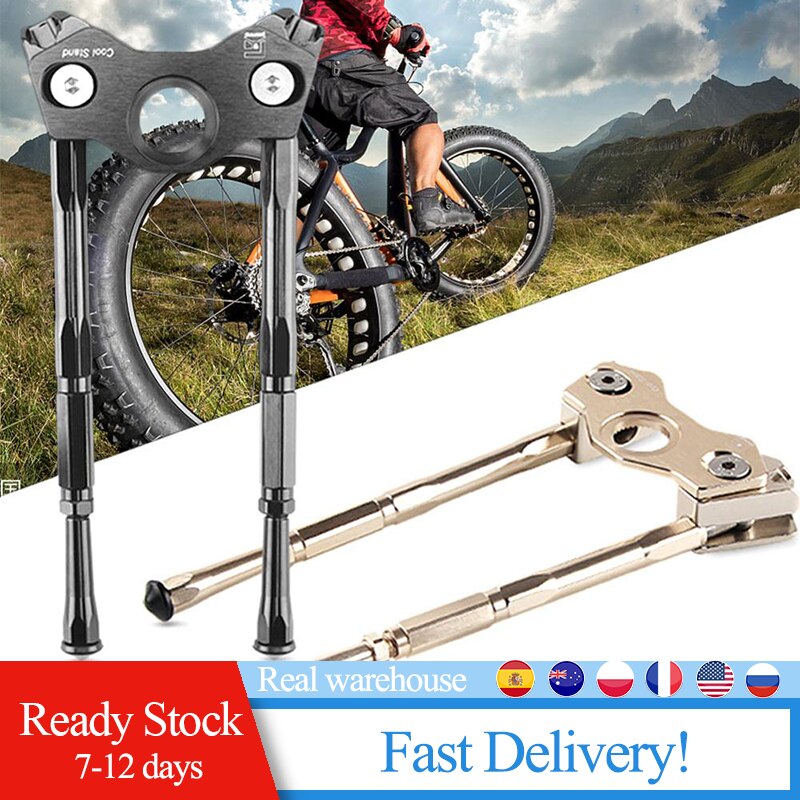 Road Verstelbare Crank Bike Stand Mountainbike Pedaal Bracket Ondersteuning Verstelbare Mtb Road Fiets Kickstand Parking Rack Ondersteuning