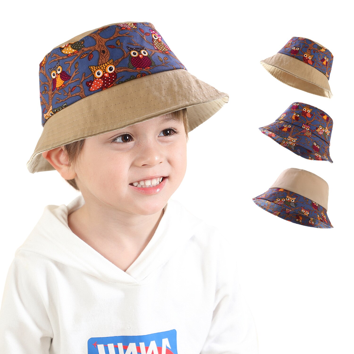 Protección Solar nueva bebé sombrero de playa niños y niñas parasol sombrero de gorro de lavabo de los niños sombrero de pescador